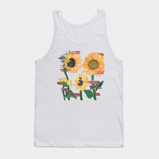 Sunflowers Tank Top